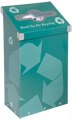 Slim Jim  Wedge Cycle Recycling  Bin for Mixed Recyclables