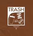 Brown Trash Liner