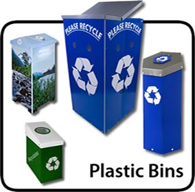 Pastic Recycling Bins