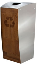 Stainelss steel Recycling bin