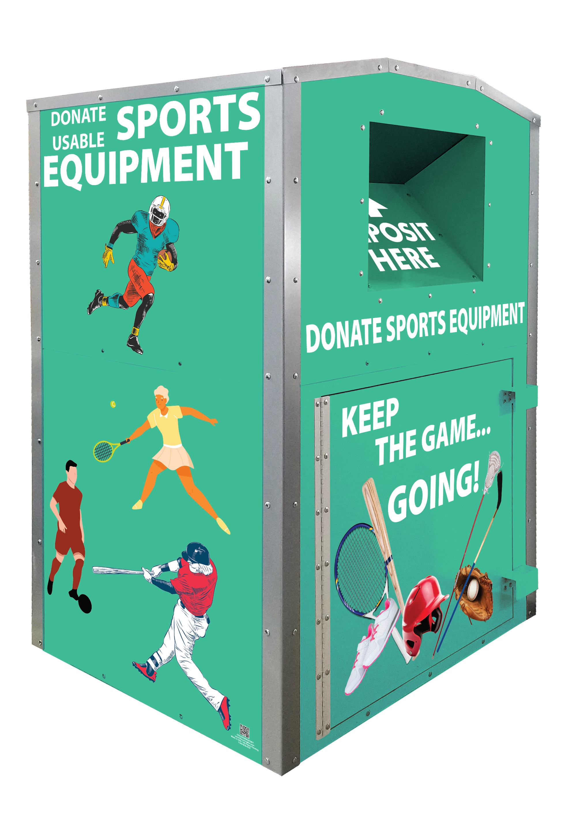 Athletic Gear Donation Bin