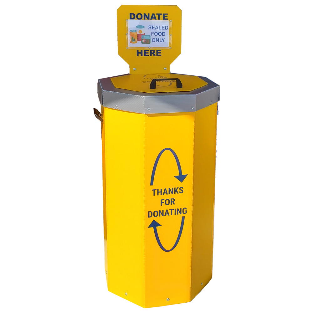 Megabin® Donation Bin Yellow