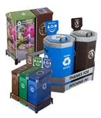 Trash Can Recycle Bin Combo, Multi-Sort Recycling Bins