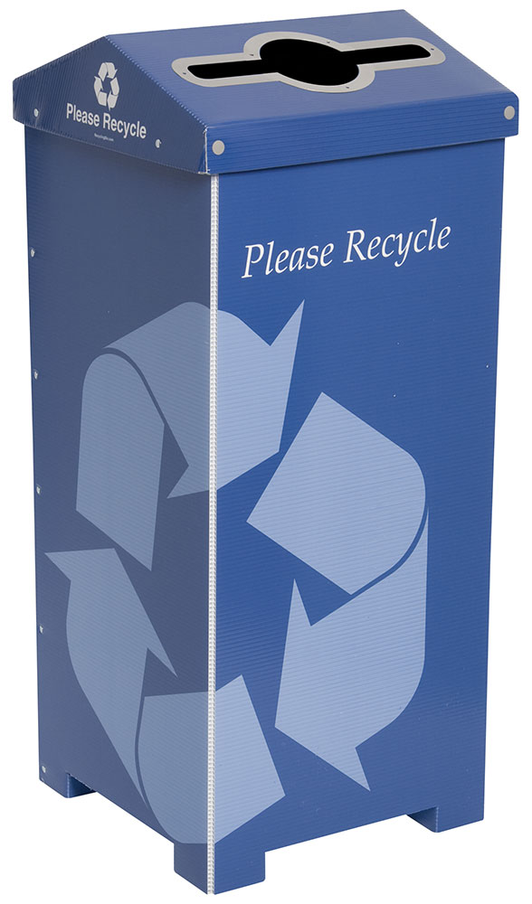Plastic Bottle Shaped Recycling Bin