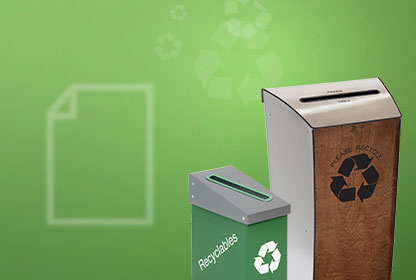 Paper, Newspaper & Magazine Recycling Bins
