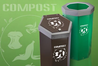 130lt Mobile Refuse Bin (green) Organic Waste Ibp1130