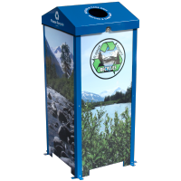 El Dorado County Super Max A-Bin Recycling Bin