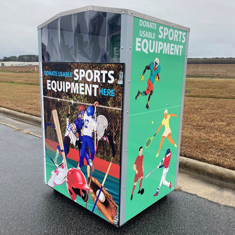 Sports Equipment Donation Bin - Image 7