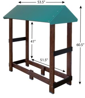 Drystacker™ Firewood Shelter
