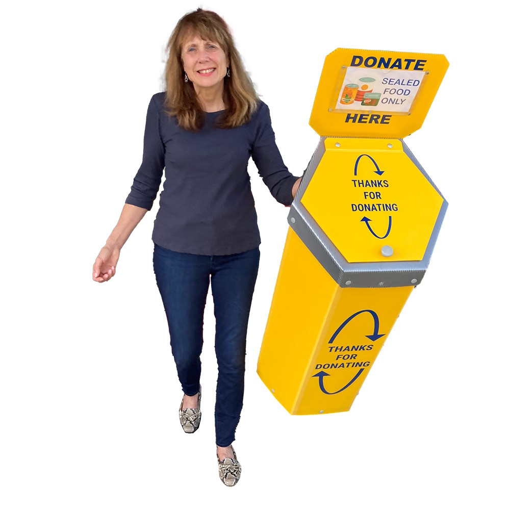 Hexcycle® IV Donation Bin - 30 Gallons - Image 5