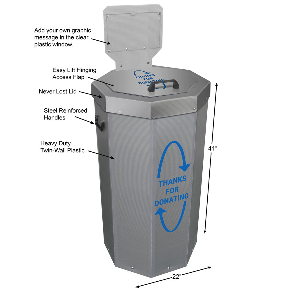 Megabin® Donation Bin