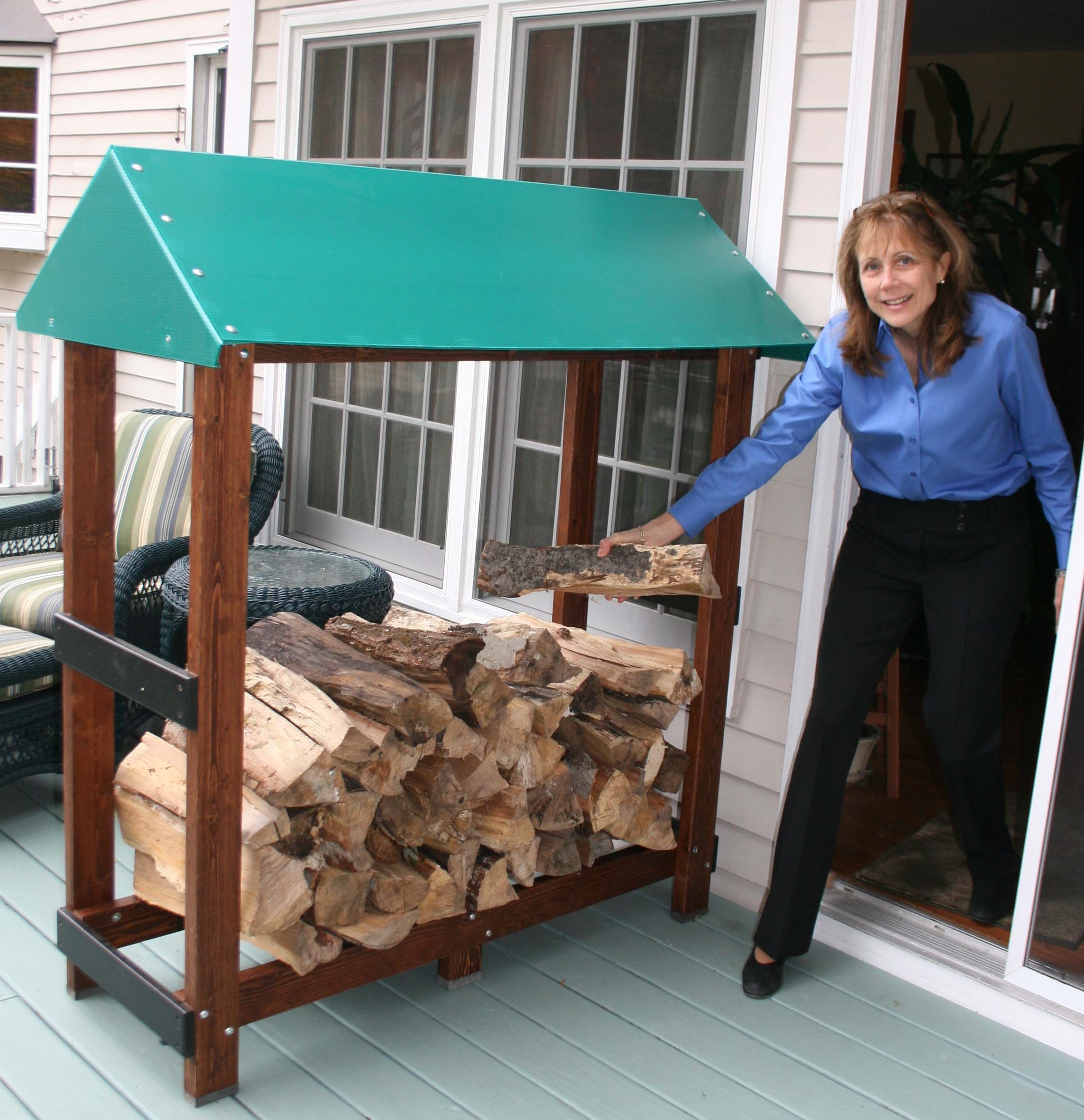 Drystacker™ Firewood Shelter