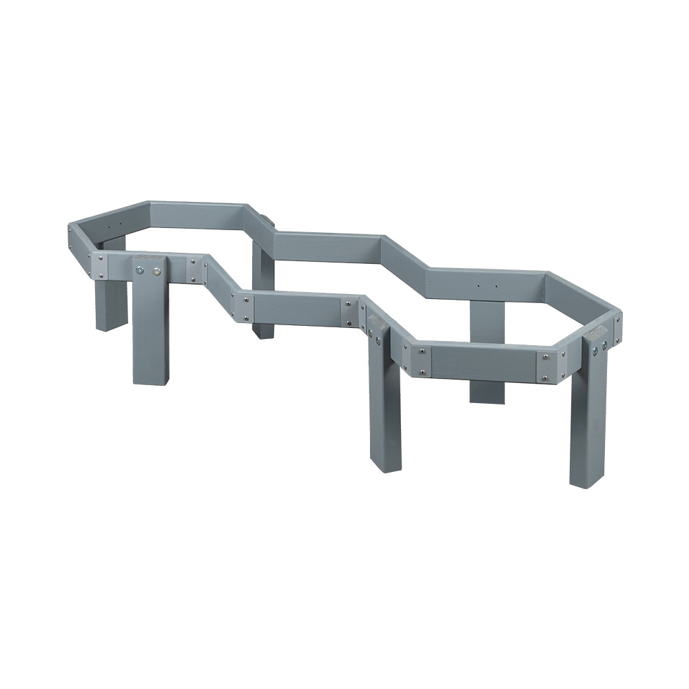 Hexstation™ 3-Bin Recycling and Trash Station - Image 2