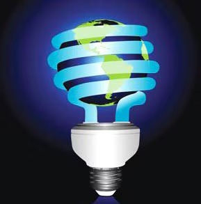 Recycling saves energy